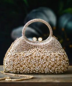 TRISH SCULLY MONEDERO CRYSTAL HAND BAG Handbags