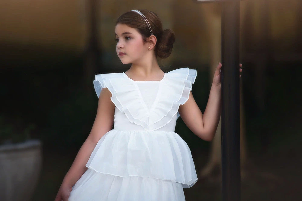 TRISH SCULLY HOME SALE MAIZY DRESS WHITE