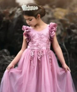 TRISH SCULLY BIANCA GOWN ROSE