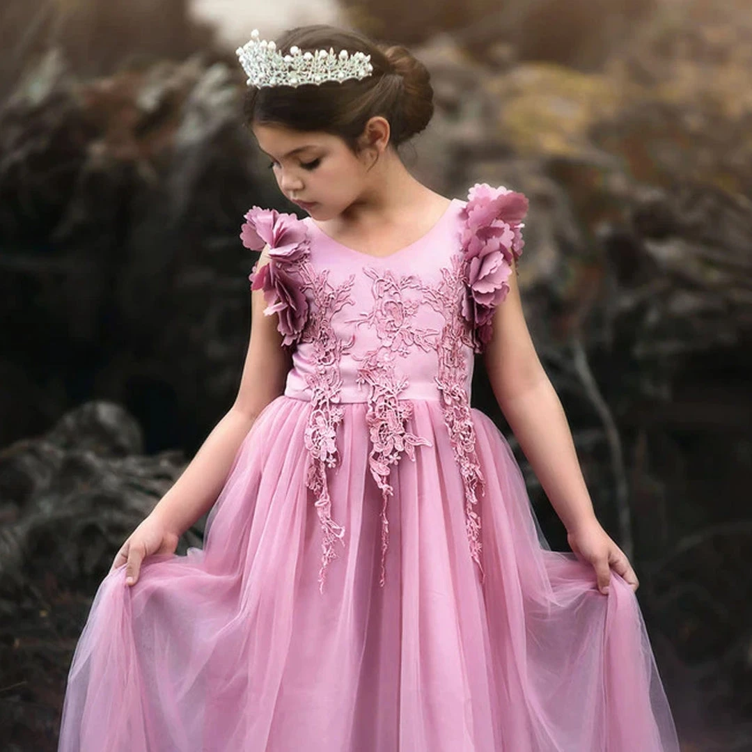 TRISH SCULLY BIANCA GOWN ROSE