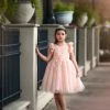 TRISH SCULLY NATALIA DRESS PINK