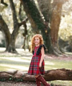 TRISH SCULLY Spring/Summer 2022 MILLY DRESS STEWART TARTAN