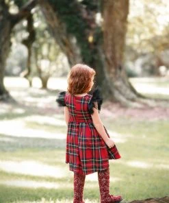 TRISH SCULLY Spring/Summer 2022 MILLY DRESS STEWART TARTAN