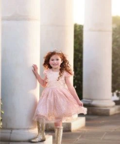 TRISH SCULLY SHIMMER BUTTERFLY DRESS