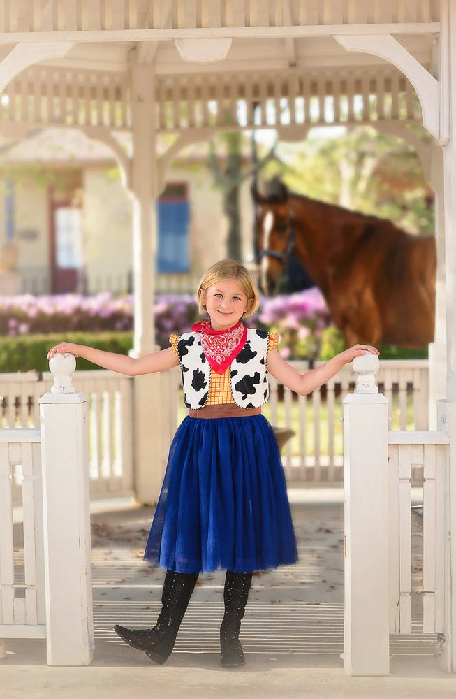 TRISH SCULLY HOME Dress Up COWGIRL 3 PIECE SET