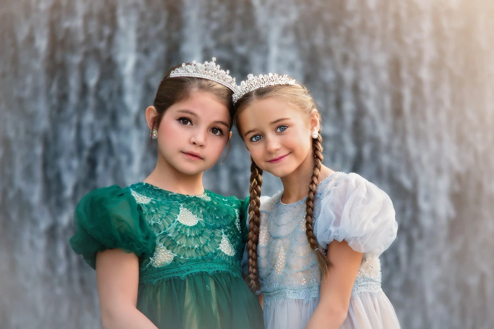 TRISH SCULLY HOME GIRLS JACQUELINE GOWN EMERALD