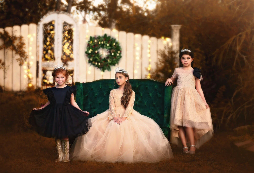 TRISH SCULLY HOME MARIPOSA GOWN CHAMPAGNE