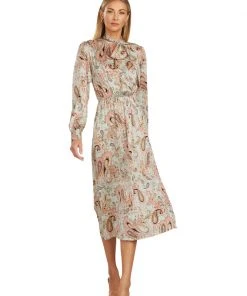 TRISH SCULLY HOME CLAUDIA PAISELY DRESS