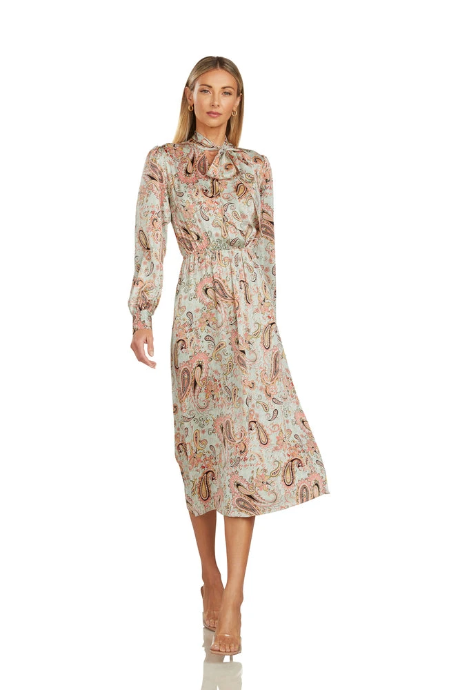 TRISH SCULLY HOME CLAUDIA PAISELY DRESS