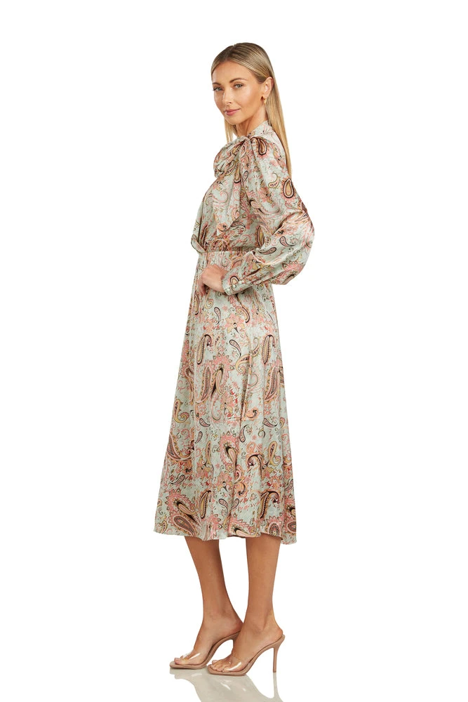 TRISH SCULLY HOME CLAUDIA PAISELY DRESS