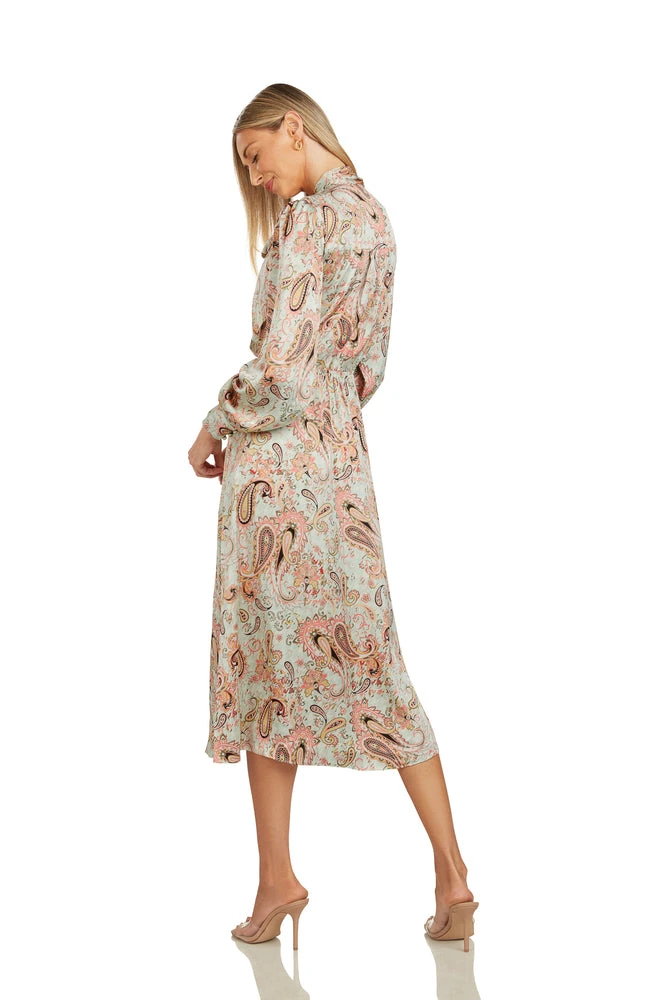 TRISH SCULLY HOME CLAUDIA PAISELY DRESS