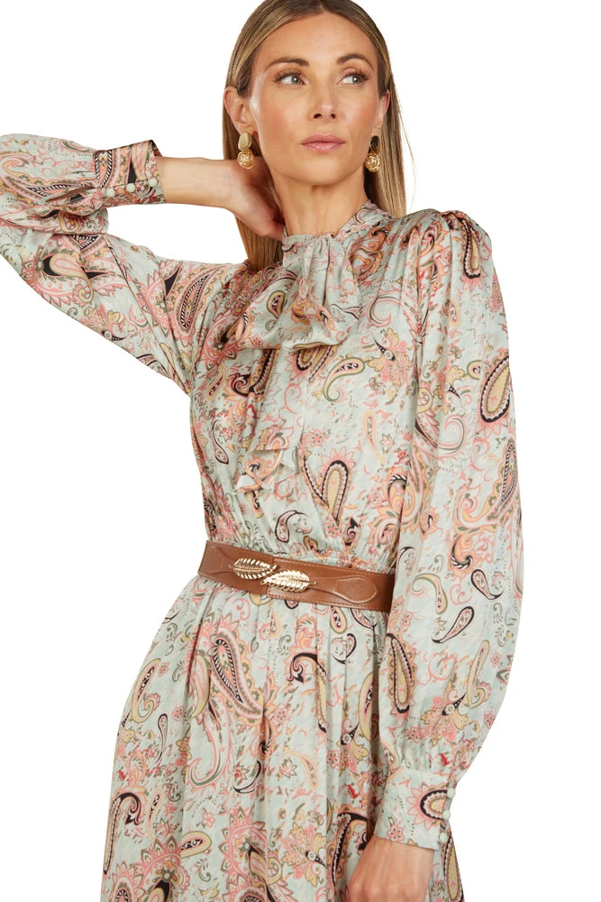 TRISH SCULLY HOME CLAUDIA PAISELY DRESS