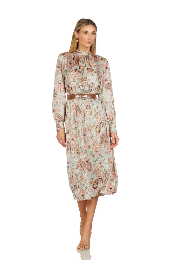 TRISH SCULLY HOME CLAUDIA PAISELY DRESS