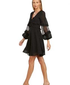 TRISH SCULLY LARA DRESS BLACK