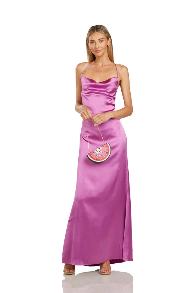 TRISH SCULLY WOMEN FRANKIE GOWN FUCHSIA