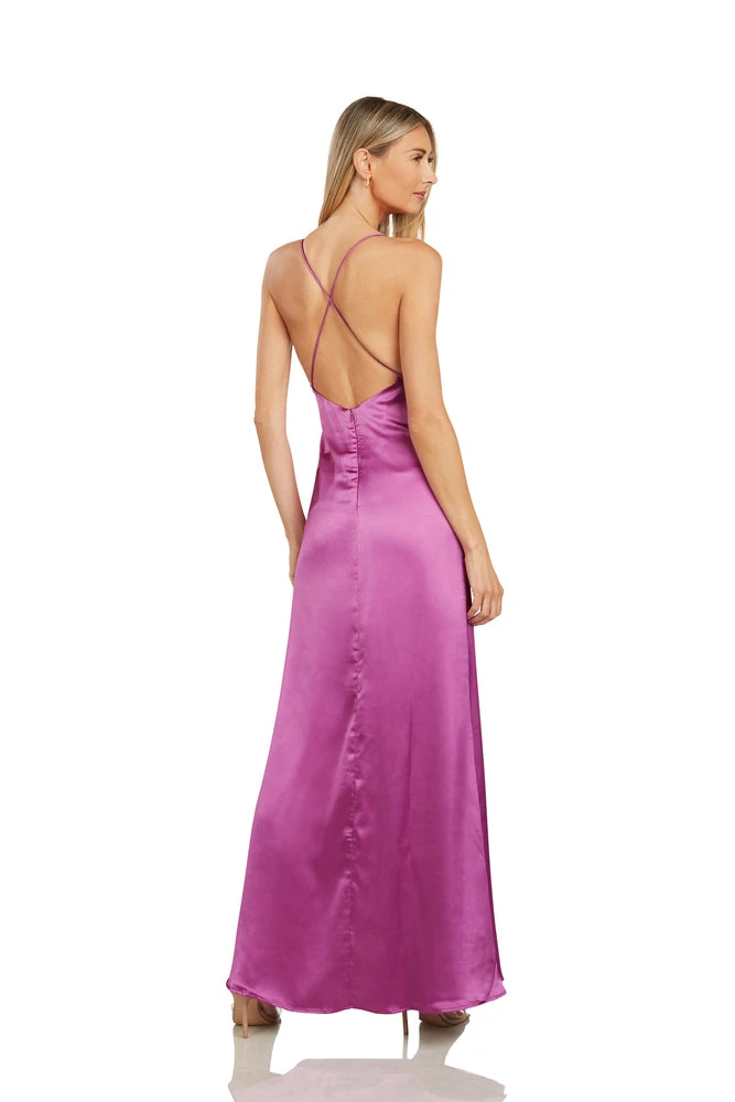 TRISH SCULLY WOMEN FRANKIE GOWN FUCHSIA