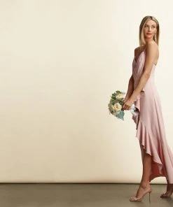 TRISH SCULLY PAIGE GOWN BLUSH PINK WOMEN