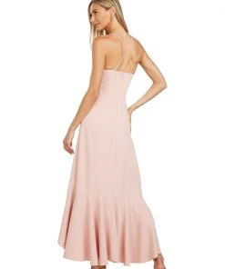 TRISH SCULLY PAIGE GOWN BLUSH PINK WOMEN