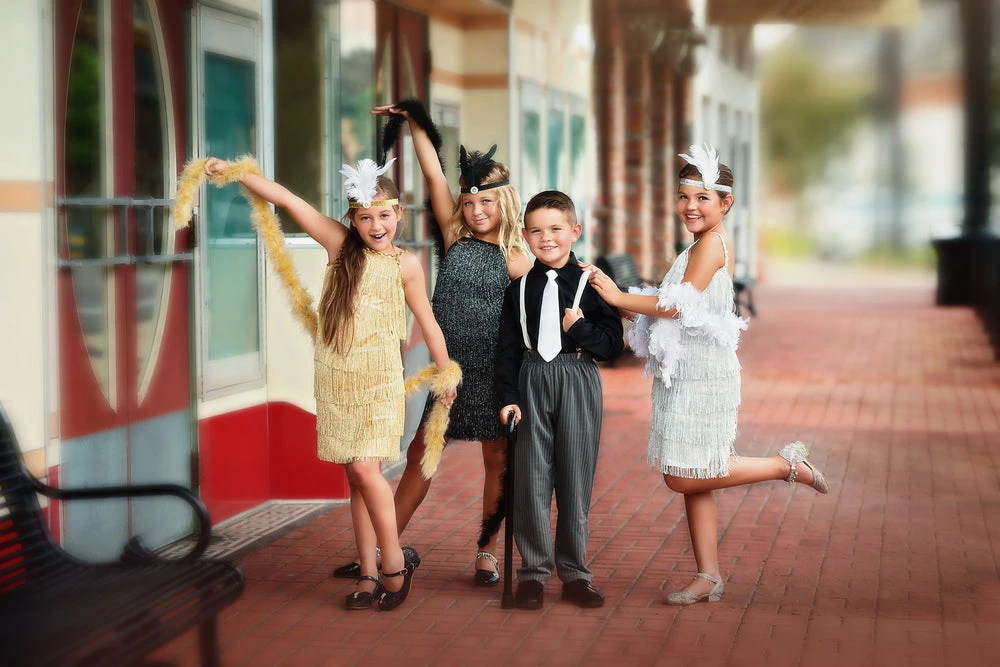 TRISH SCULLY Dress Up GATSBY GIRL BLACK