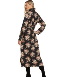 TRISH SCULLY HOME REMI BUTTON FRONT MAXI DRESS