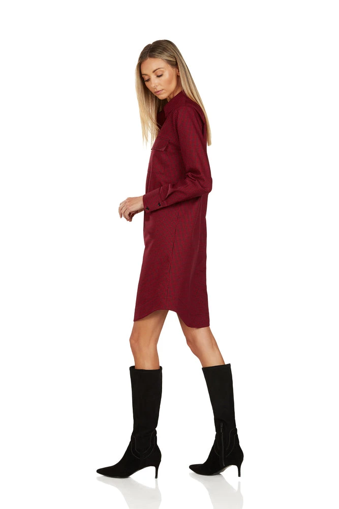 TRISH SCULLY HOME TINLEY BUTTON FRONT SHIRT DRESS Dresses