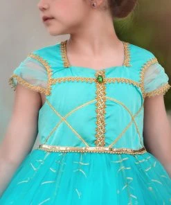 TRISH SCULLY PEACOCK PRINCESS GOWN SALE