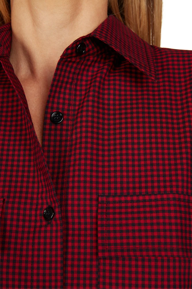 TRISH SCULLY HOME TINLEY BUTTON FRONT SHIRT DRESS Dresses