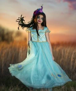 TRISH SCULLY PEACOCK PRINCESS GOWN SALE