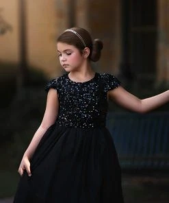 TRISH SCULLY HOME DELILAH DRESS BLACK Spring/Summer 2022