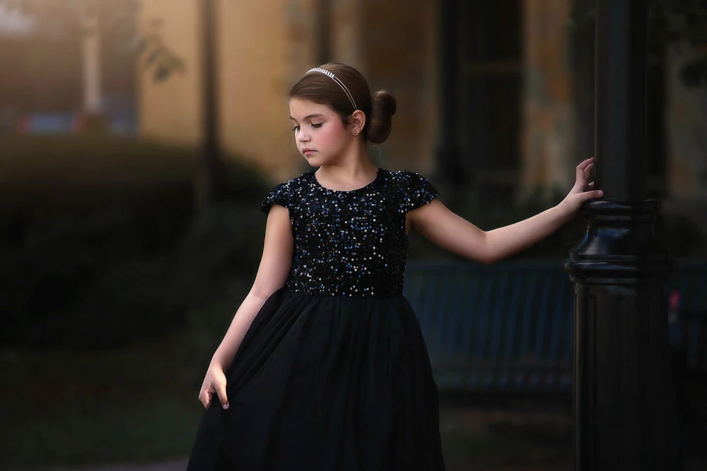 TRISH SCULLY HOME DELILAH DRESS BLACK Spring/Summer 2022