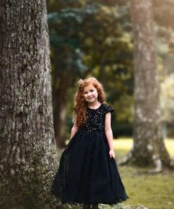 TRISH SCULLY HOME DELILAH DRESS BLACK Spring/Summer 2022