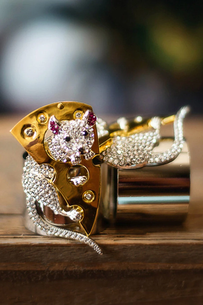 TRISH SCULLY REMY NAPKIN RING SET OF 2