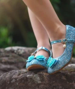 TRISH SCULLY HOME MAGICAL BUTTERFLY SHOE BLUE