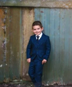 TRISH SCULLY LIVINGSTON TARTAN 3PC. SUIT BOYS