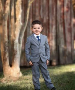 TRISH SCULLY HOME BOYS MANCHESTER SUIT GRAY