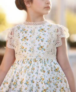 TRISH SCULLY EVERLY DRESS SUMMER FLORAL