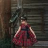 TRISH SCULLY HOME ISLA STEWART TARTAN DRESS