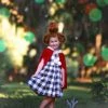 TRISH SCULLY SANTA'S SILLY HELPER DRESS & CAPE SET