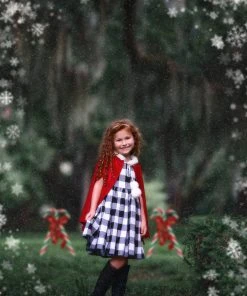 TRISH SCULLY SANTA'S SILLY HELPER DRESS & CAPE SET