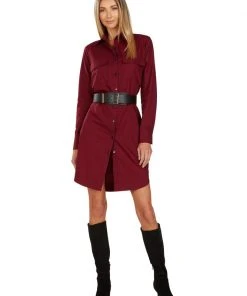 TRISH SCULLY NAYA WIDE LEATHER BELT BLACK WOMEN