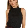 TRISH SCULLY HOME CLAIRE BLOUSE BLACK