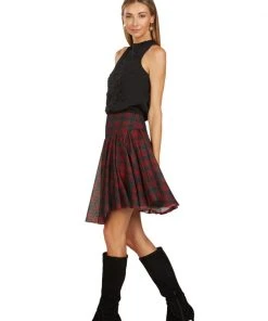 TRISH SCULLY HOME CLAIRE BLOUSE BLACK