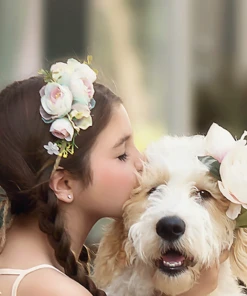 TRISH SCULLY GABBY FLORAL HEADBAND Tiaras & Accessories