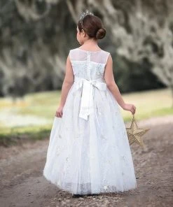 TRISH SCULLY HOME ANTOINETTE GOWN WHITE