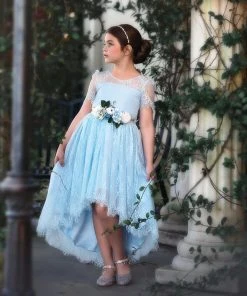 TRISH SCULLY AINSLEY GOWN SKY GIRLS