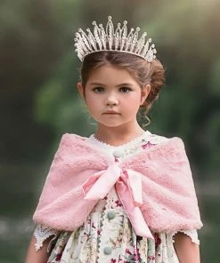 TRISH SCULLY SALE ADELE FAUX FUR WRAP PINK