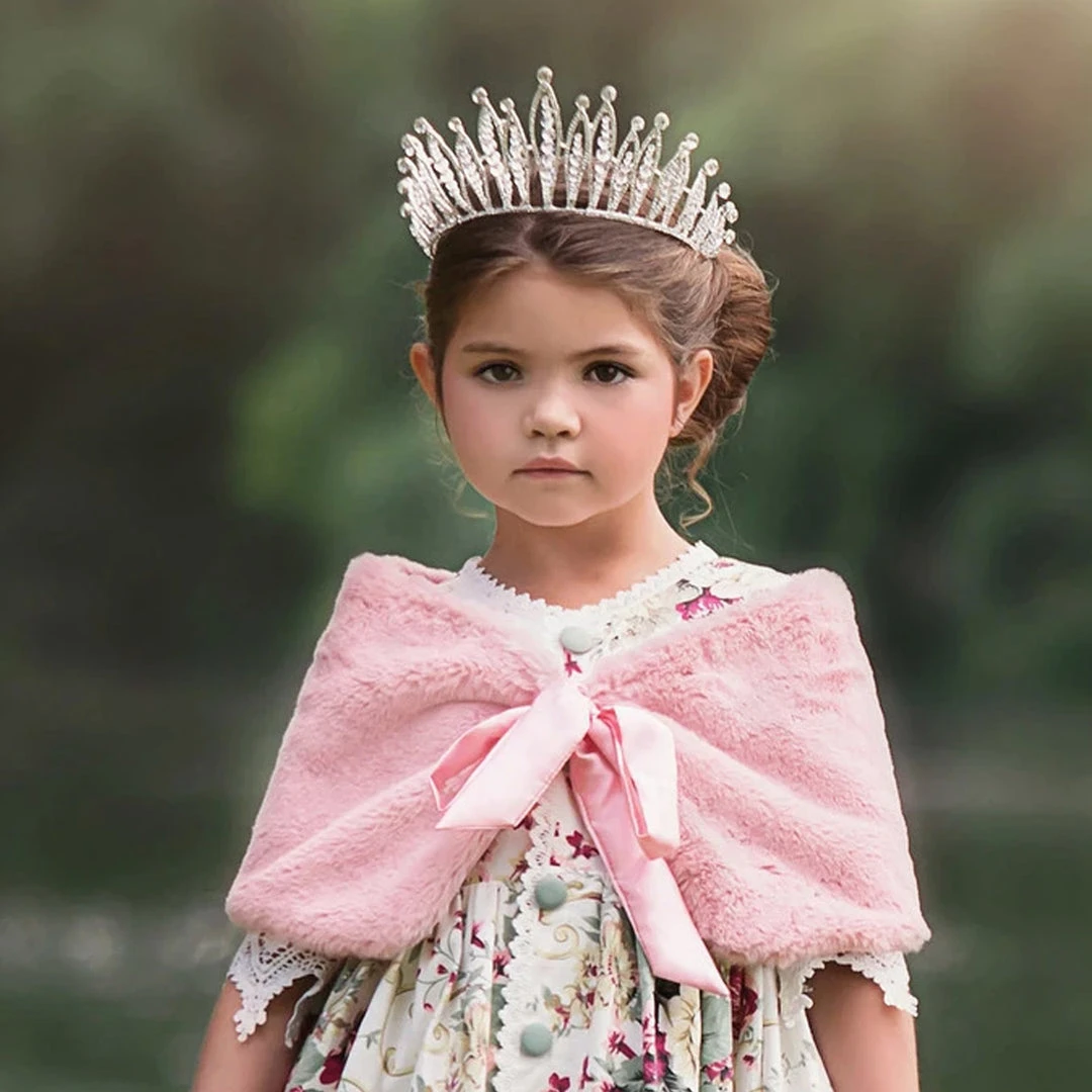 TRISH SCULLY SALE ADELE FAUX FUR WRAP PINK