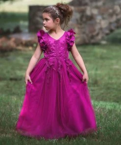 TRISH SCULLY BIANCA GOWN ORCHID GIRLS