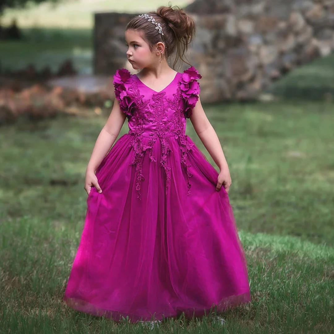 TRISH SCULLY BIANCA GOWN ORCHID GIRLS