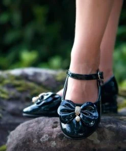 TRISH SCULLY BLACK BUTTERFLY SHOE Shoes